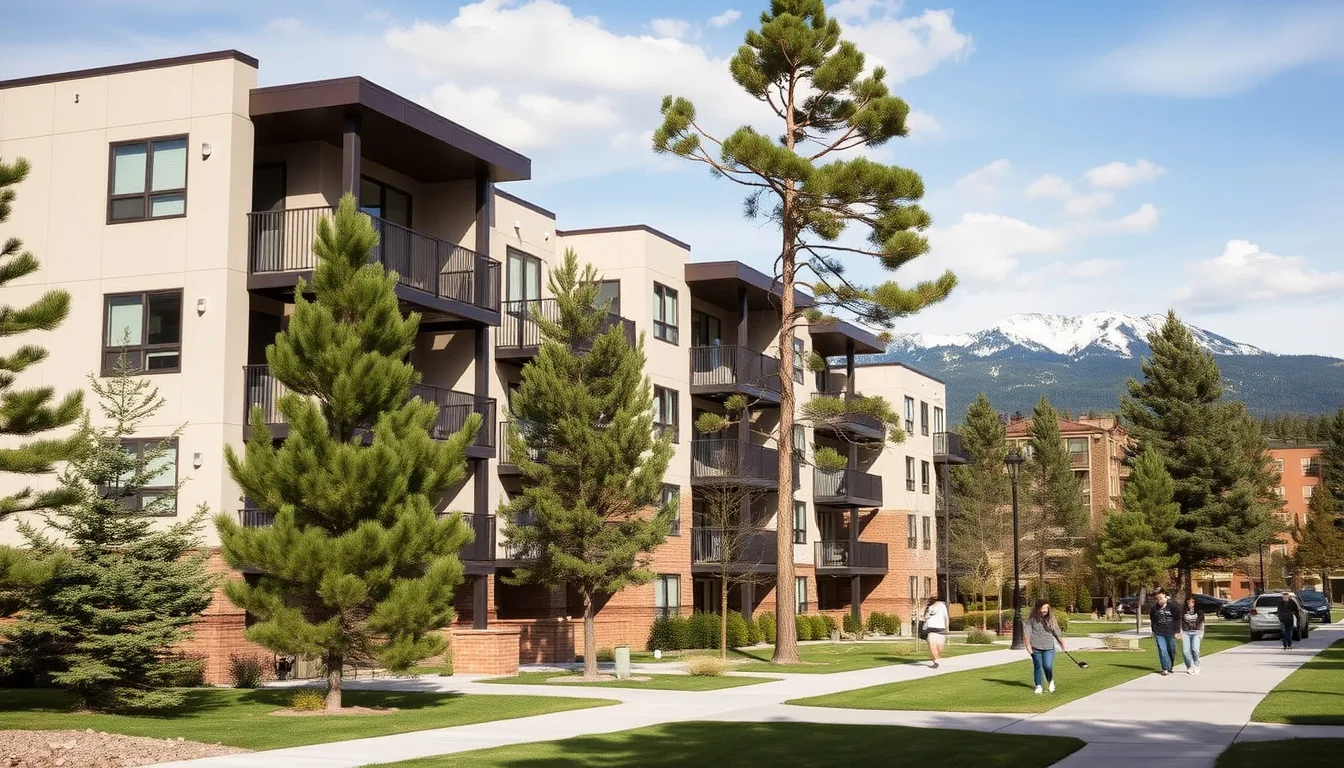 Furnished off-campus apartment interior near Northern Arizona University in Flagstaff, Arizona
